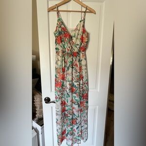 Guess maxi dress size large